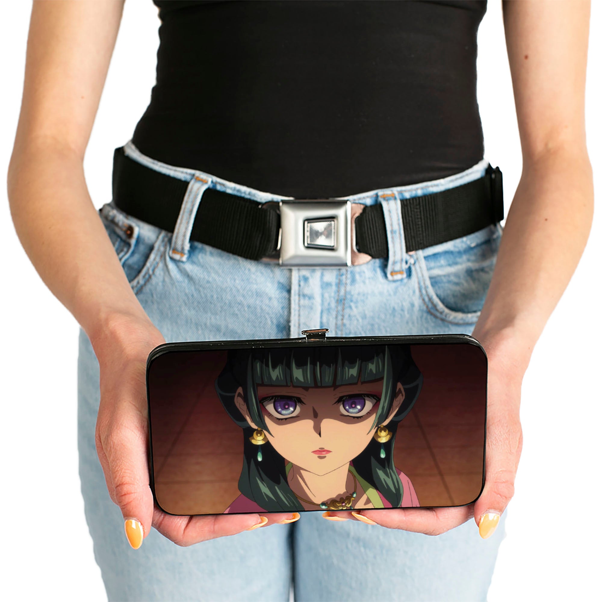 Hinged Wallet - The Apothecary Diaries Maomao Face Close-Ups Hinged Wallets The Apothecary Diaries