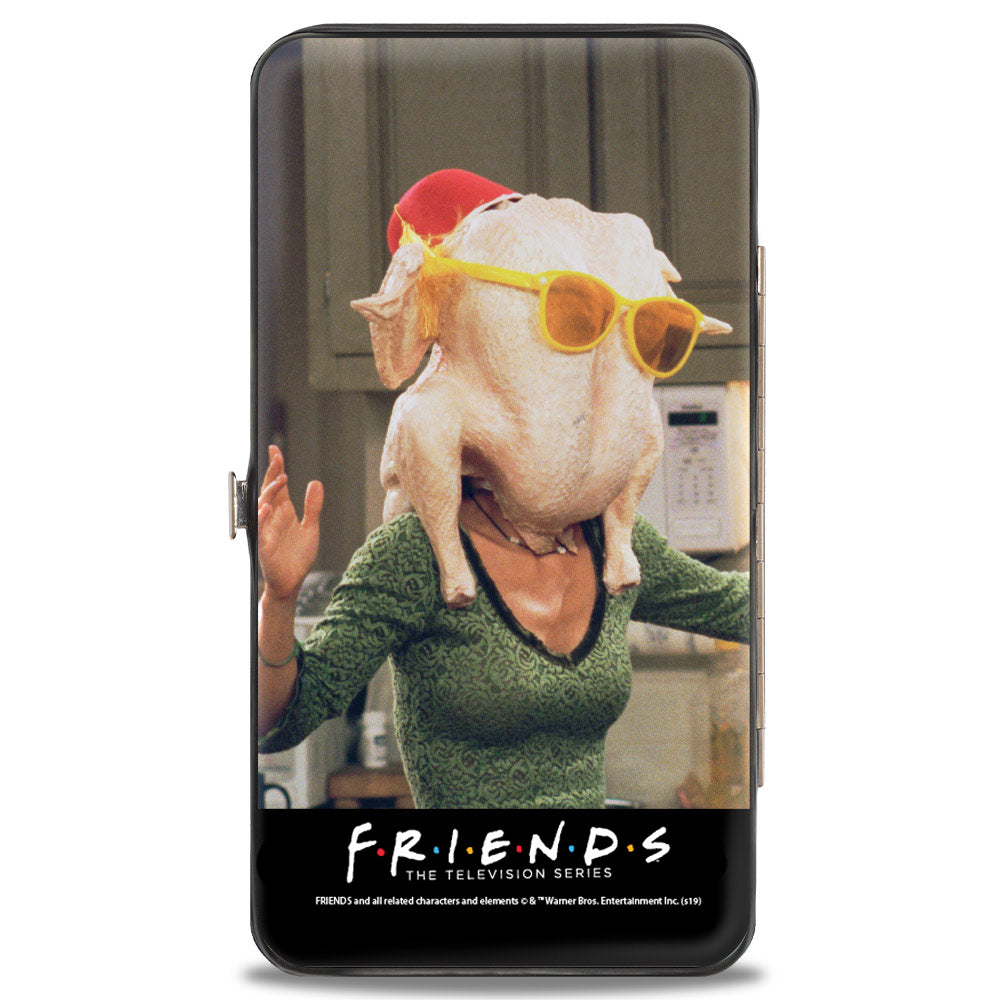 Hinged Wallet - FRIENDS Monica's Turkey Head + Chandler Vivid Pose Hinged Wallets Friends