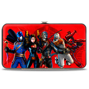 Hinged Wallet - GI Joe COBRA Agents Group Pose and Logo Reds Hinged Wallets GI Joe