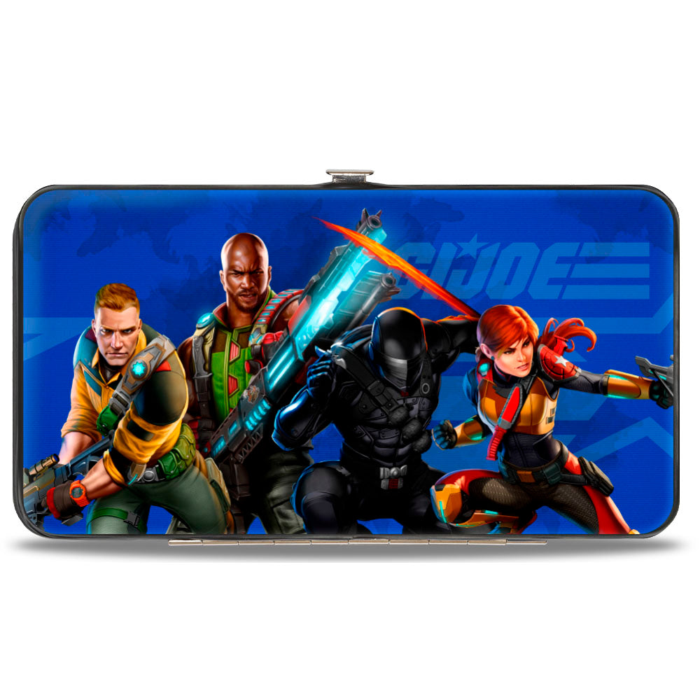 Hinged Wallet - GI Joe Unit Agents Group Pose and Logo Blues Hinged Wallets GI Joe