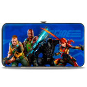 Hinged Wallet - GI Joe Unit Agents Group Pose and Logo Blues Hinged Wallets GI Joe
