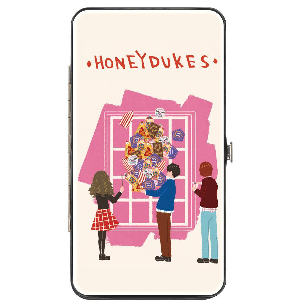 Hinged Wallet - Harry Potter HONEYDUKES Group Haul Beige/Multi Color Hinged Wallets Harry Potter