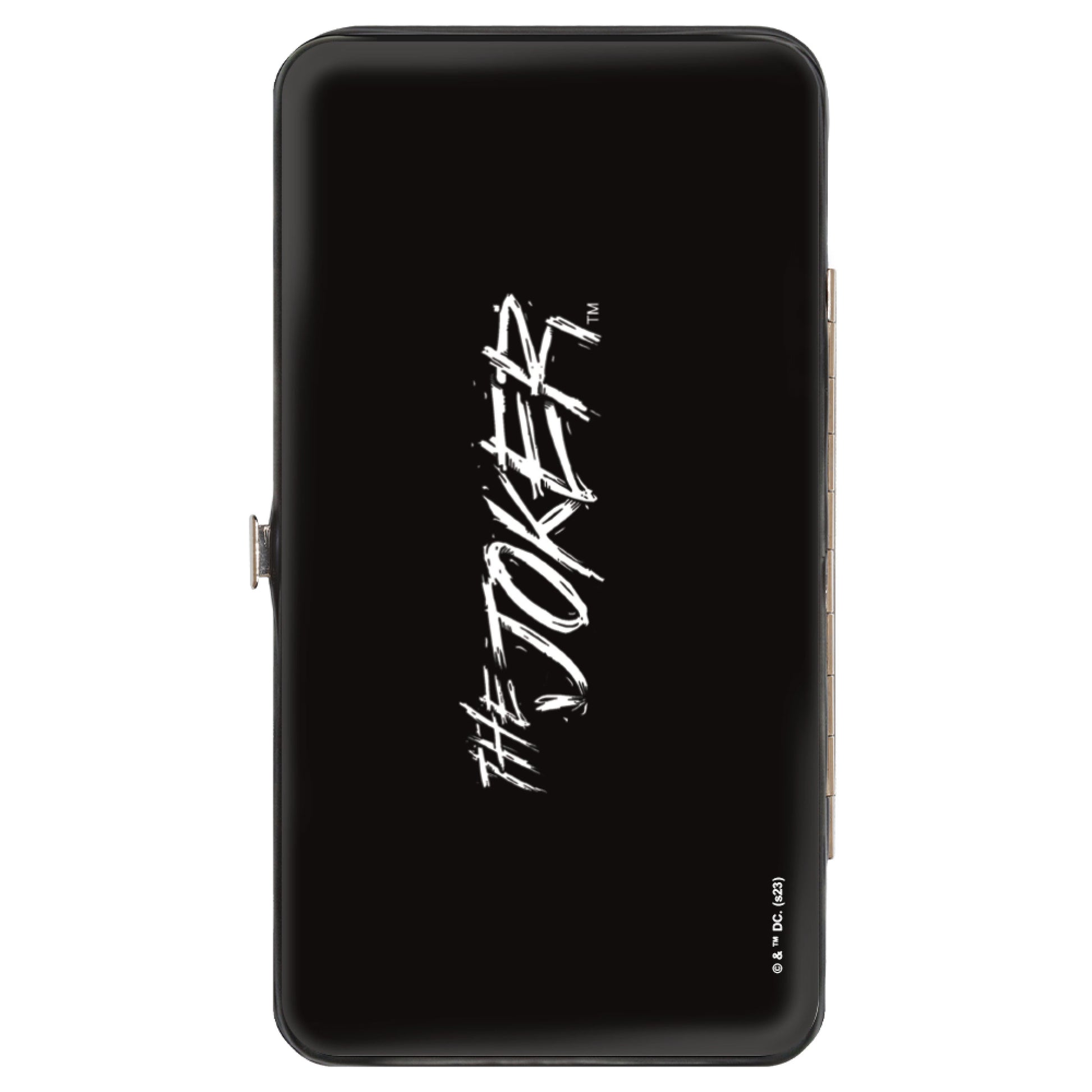 Hinged Wallet - THE JOKER Smiling Face Sketch Black/White Hinged Wallets DC Comics