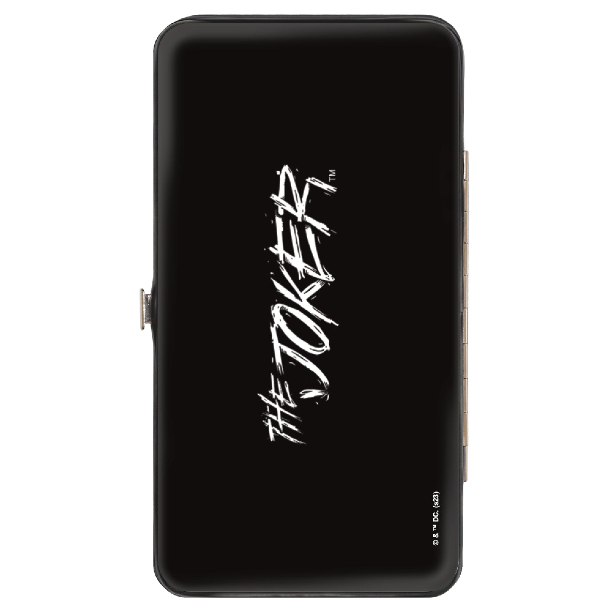 Hinged Wallet - THE JOKER Smiling Face Sketch Black/White Hinged Wallets DC Comics