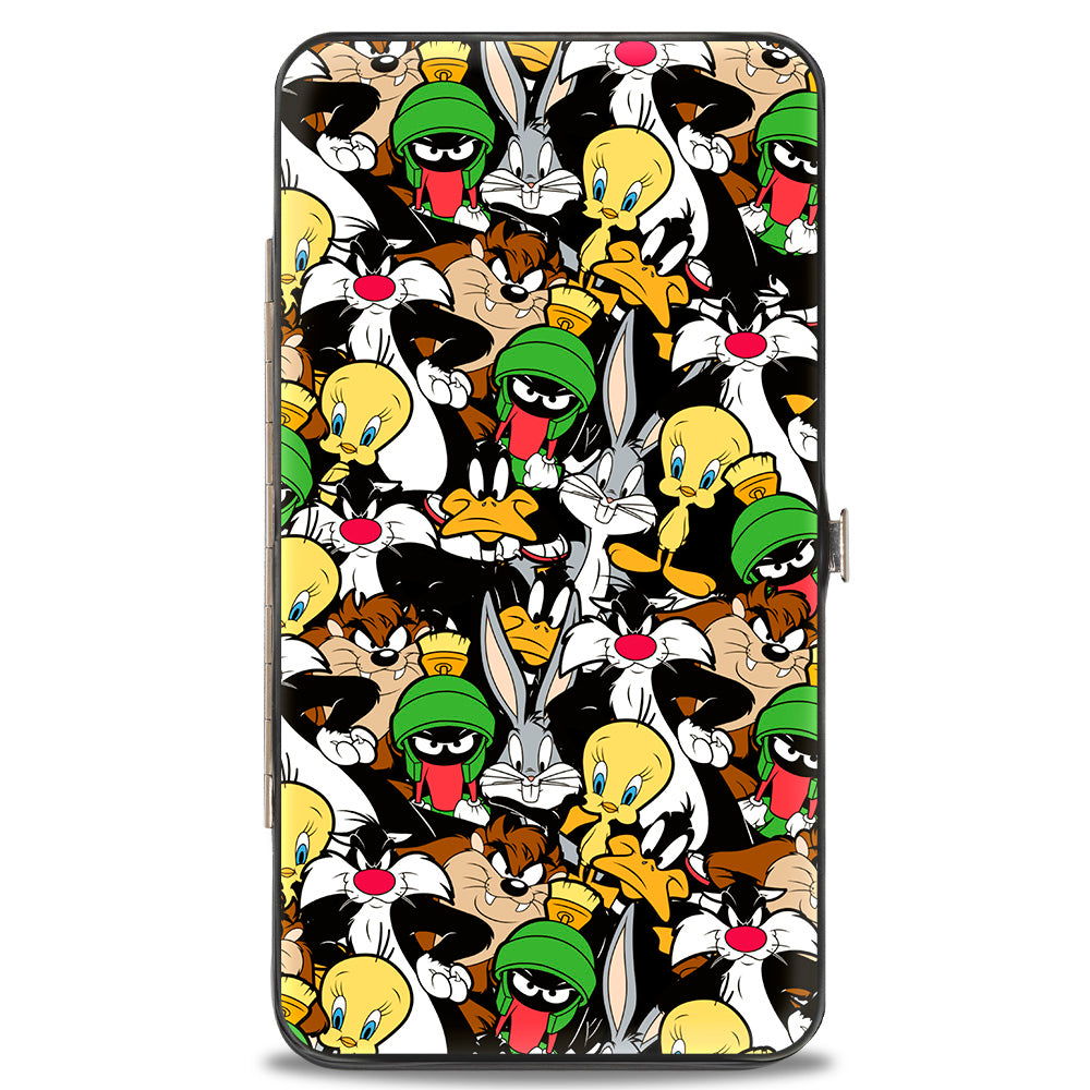 Hinged Wallet - Looney Tunes 6-Character Stacked Collage5 Portrait Hinged Wallets Looney Tunes