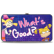 Hinged Wallet - Helga & Angelica WHAT's GOOD? Purples Hinged Wallets Nick 90s