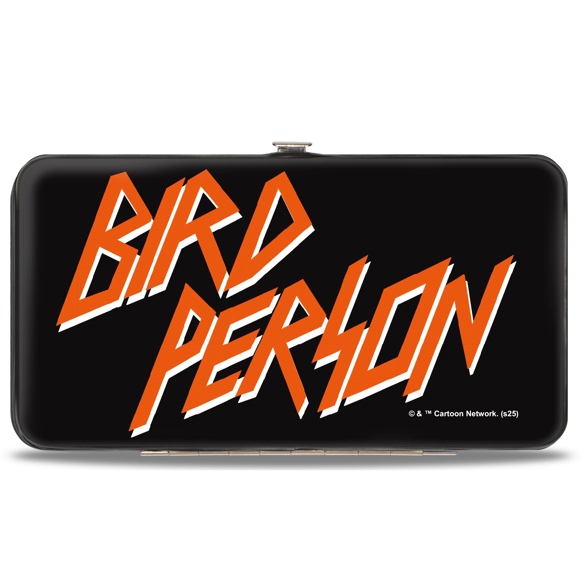 Hinged Wallet - Rick and Morty BIRD PERSON Pentagram Fire Pose Black/Reds Hinged Wallets Rick and Morty