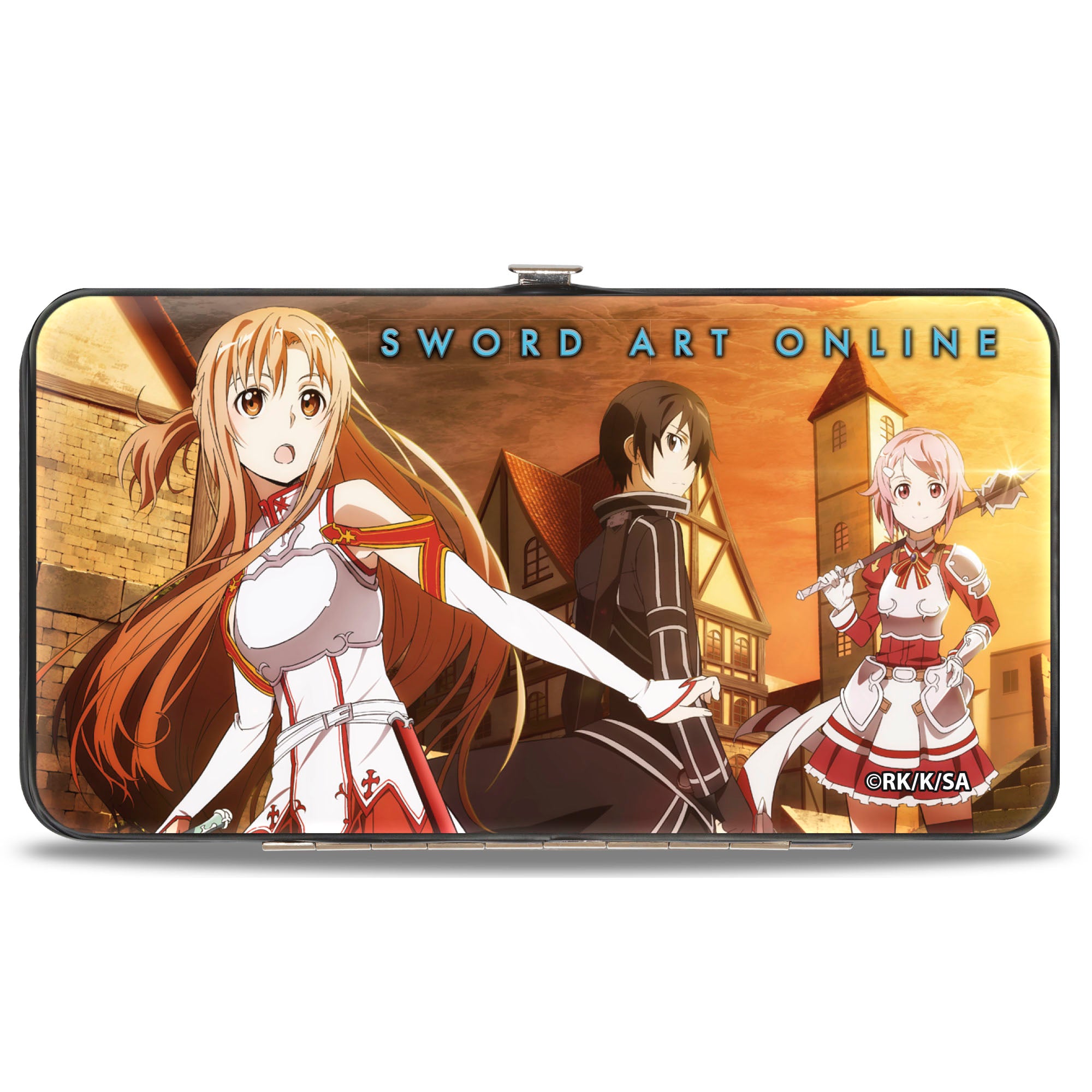 Hinged Wallet - SWORD ART ONLINE Two Kirito Scenes Hinged Wallets Sword Art Online