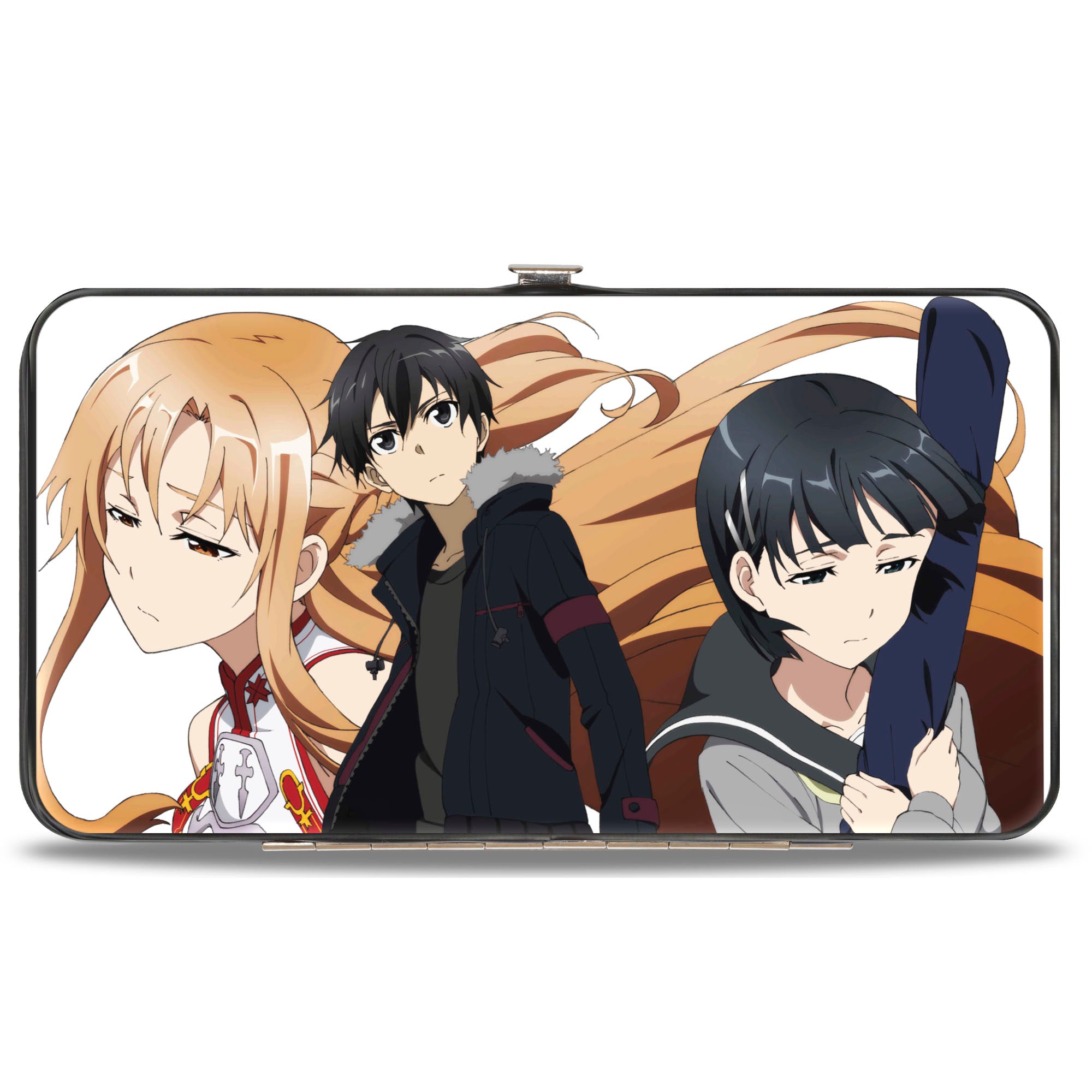 Hinged Wallet - SWORD ART ONLINE Two Kirito Scenes Hinged Wallets Sword Art Online