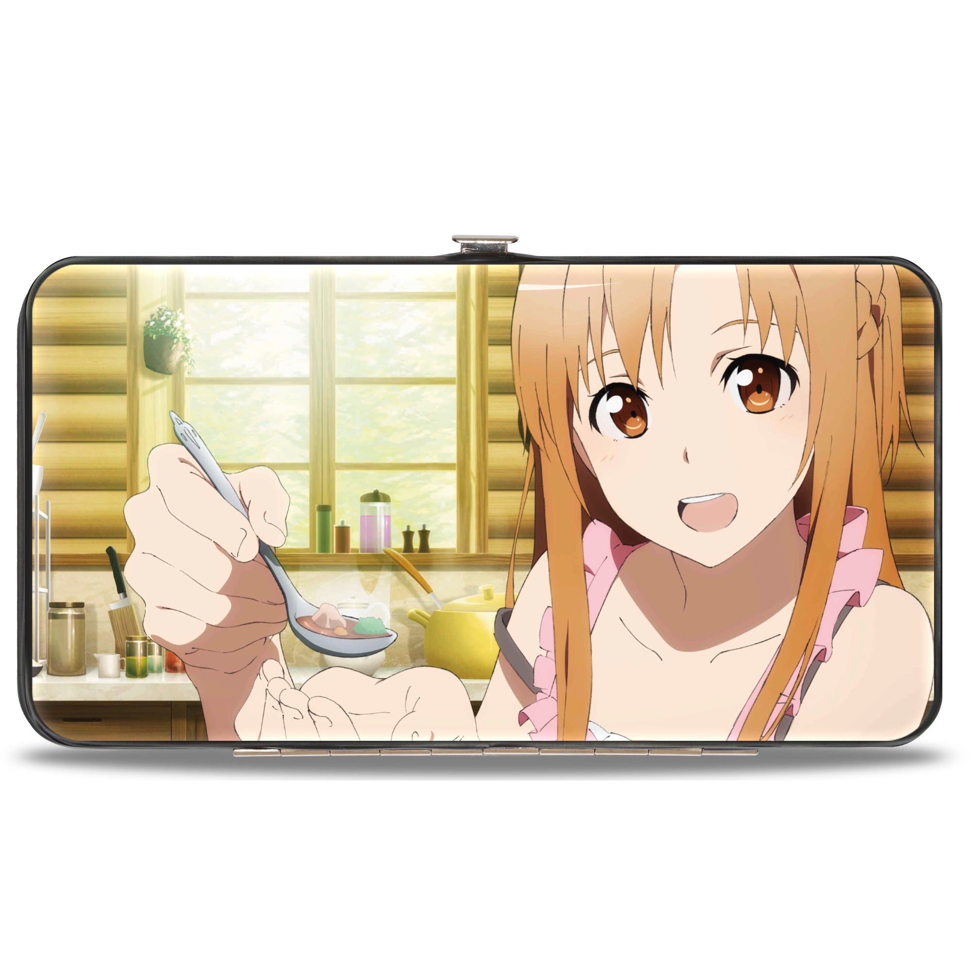 Hinged Wallet - SWORD ART ONLINE Asuna Game Cage and Home Life Scenes Hinged Wallets Sword Art Online