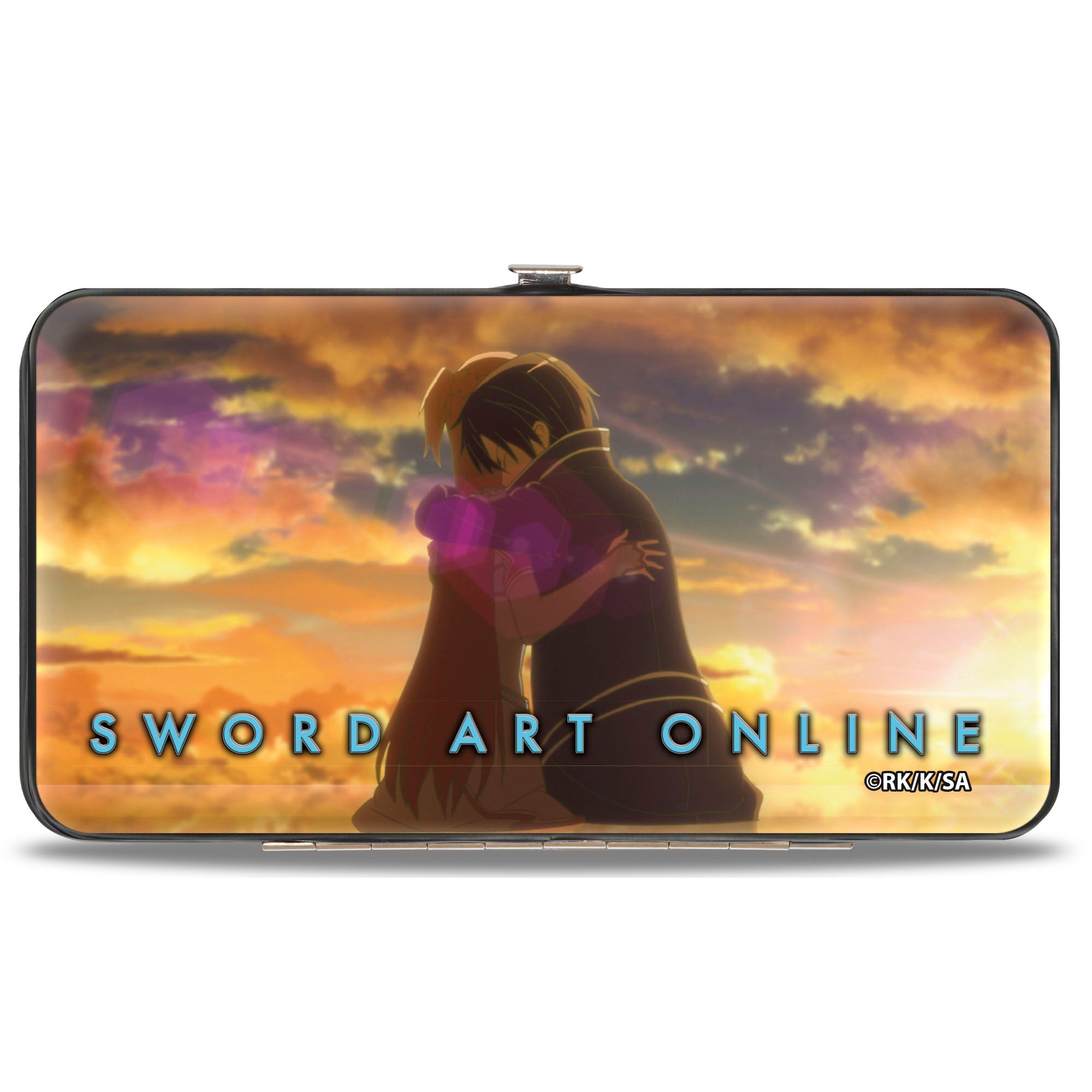 Hinged Wallet - SWORD ART ONLINE Asuna and Kirito Hugging Scenes Hinged Wallets Sword Art Online