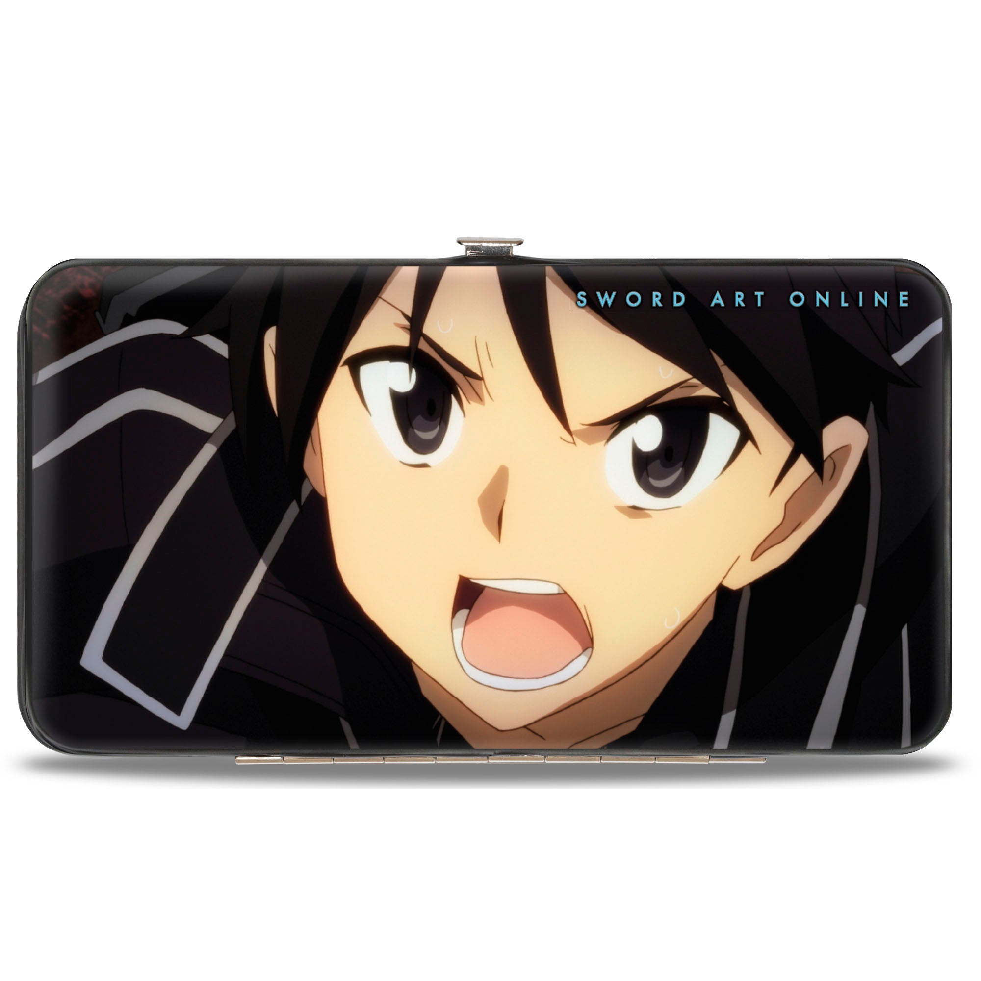 Hinged Wallet - SWORD ART ONLINE Asuna and Kirito Face Expression Close-Up Hinged Wallets Sword Art Online