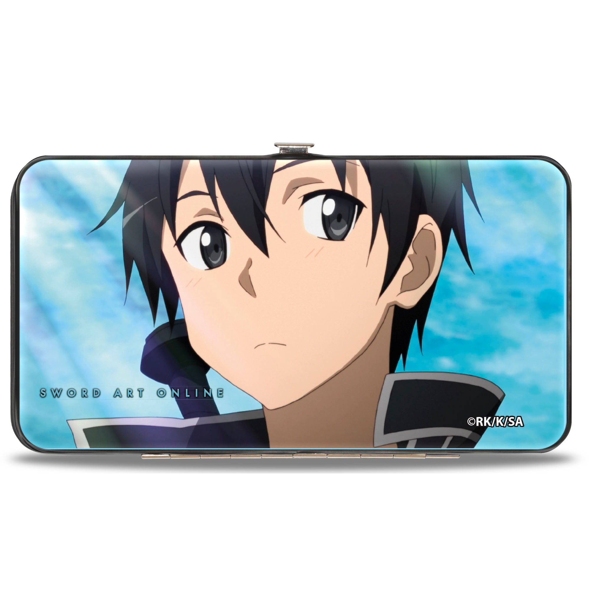 Hinged Wallet - SWORD ART ONLINE Kirito and Asuna Sun Rays Faces Hinged Wallets Sword Art Online