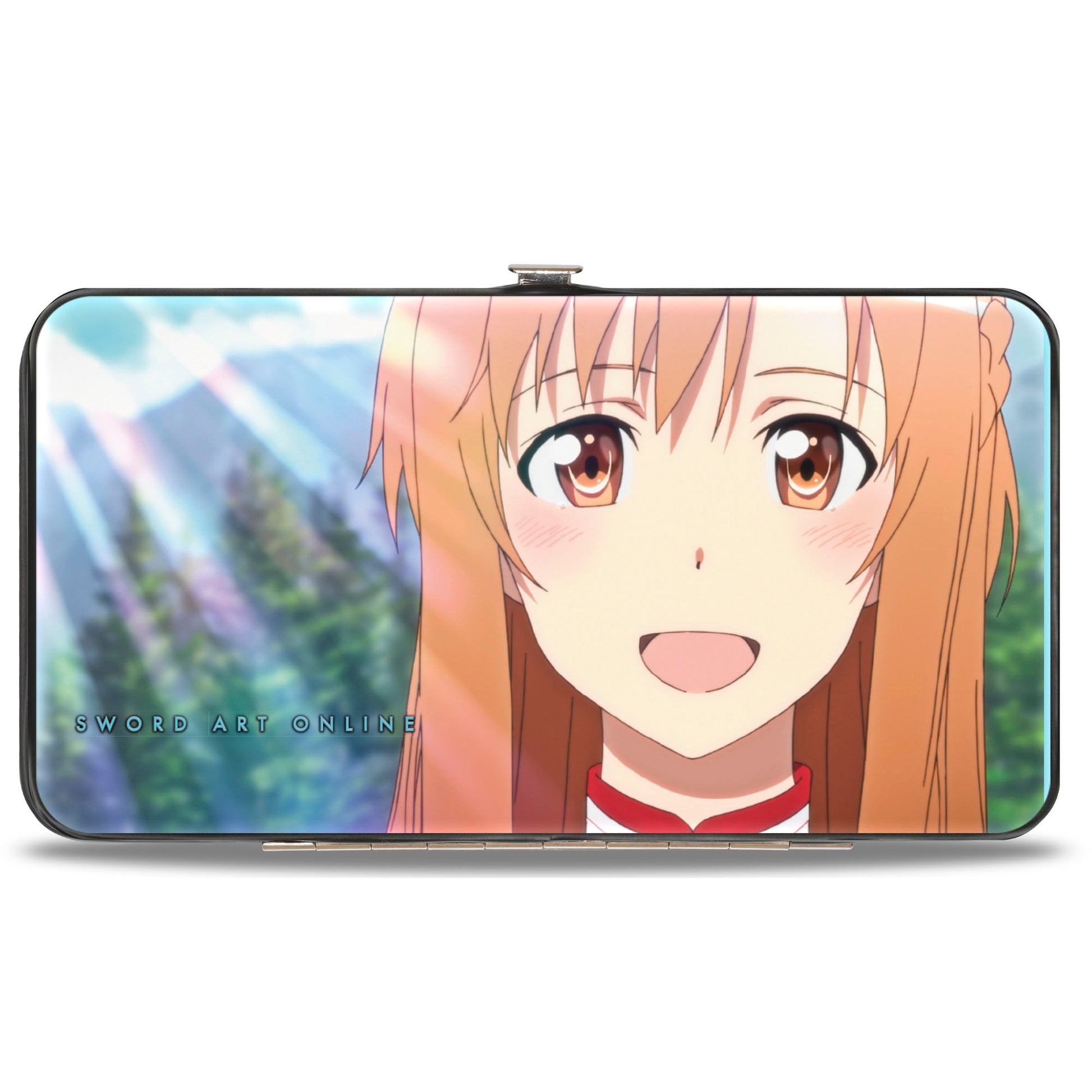 Hinged Wallet - SWORD ART ONLINE Kirito and Asuna Sun Rays Faces Hinged Wallets Sword Art Online