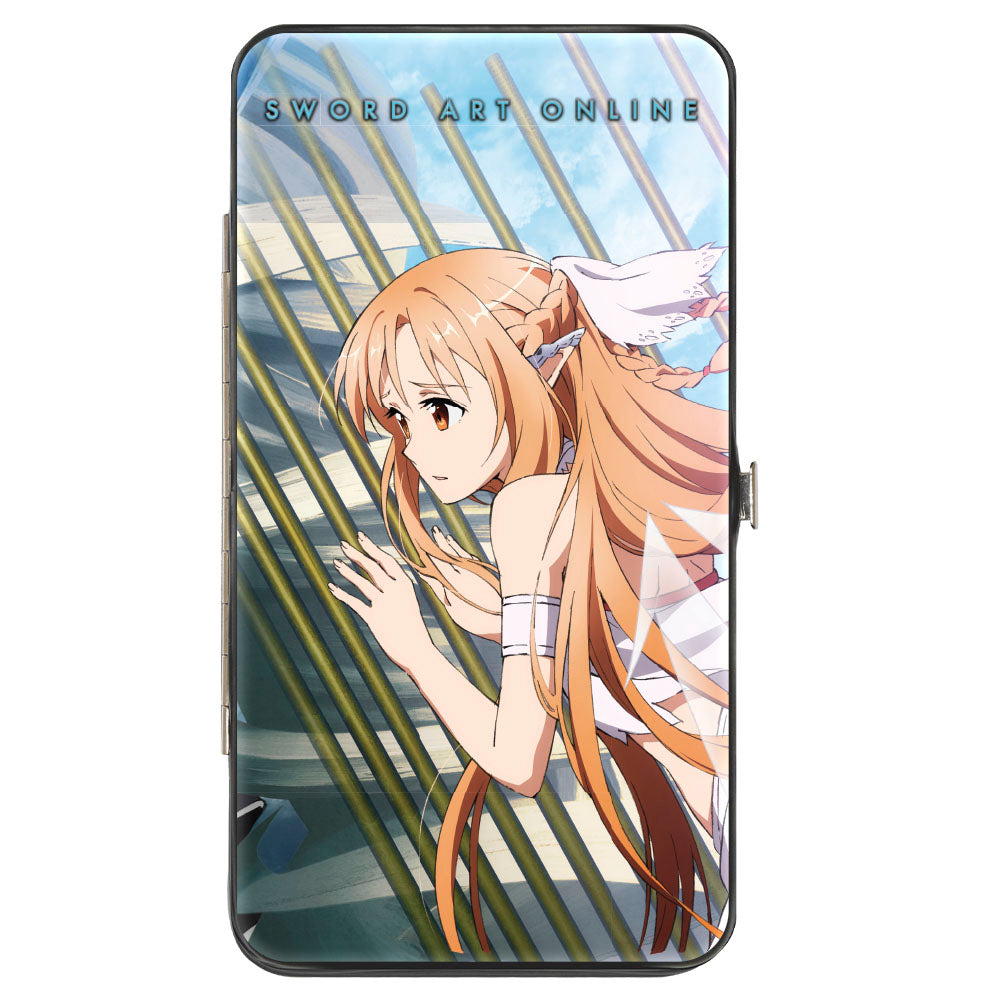 Hinged Wallet - SWORD ART ONLINE Kirito Clouds and Asuna Cage Trap Scenes Hinged Wallets Sword Art Online