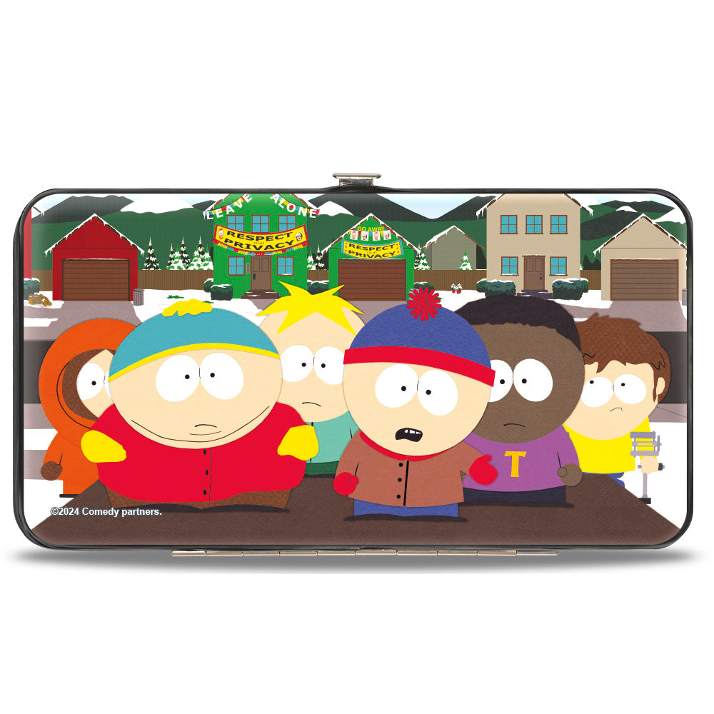 Hinged Wallet - South Park Privacy Tour Boys Group Scene Hinged Wallets South Park