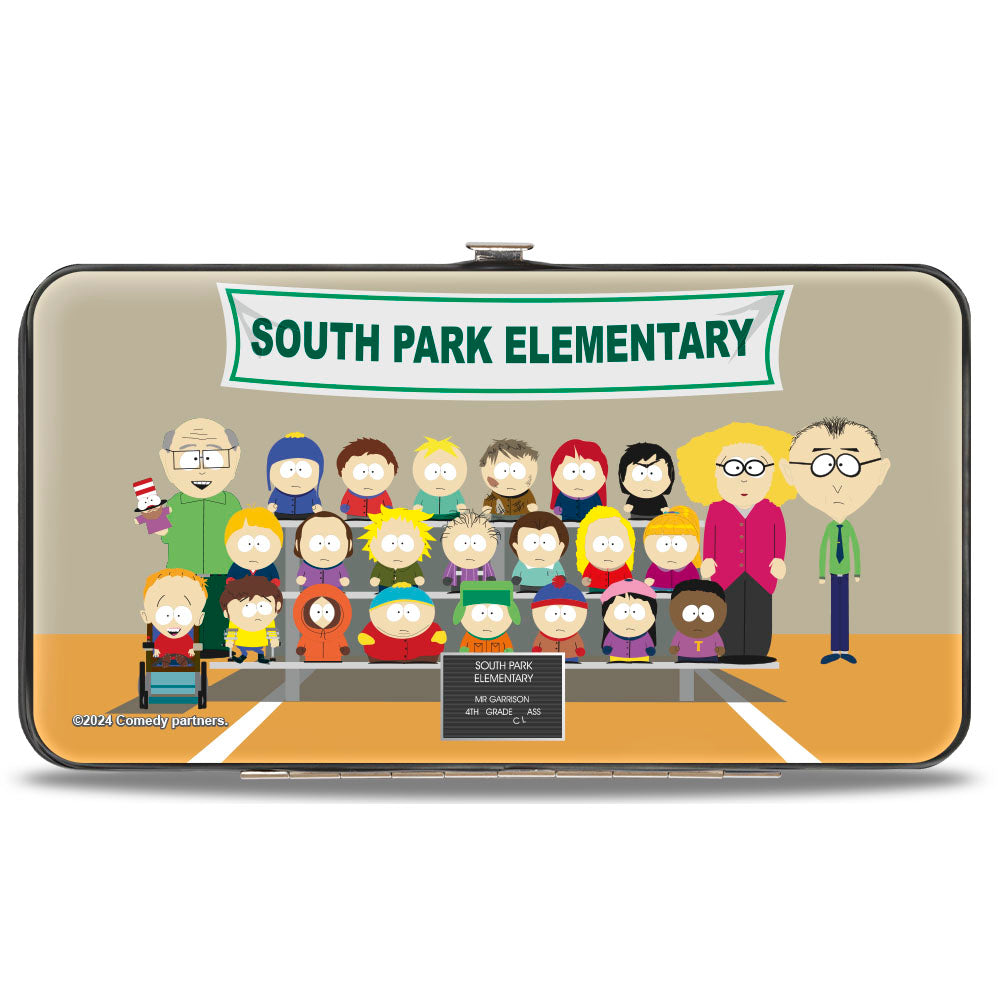 Hinged Wallet - SOUTH PARK ELEMENTARY 4th Grade Class Picture Hinged Wallets South Park