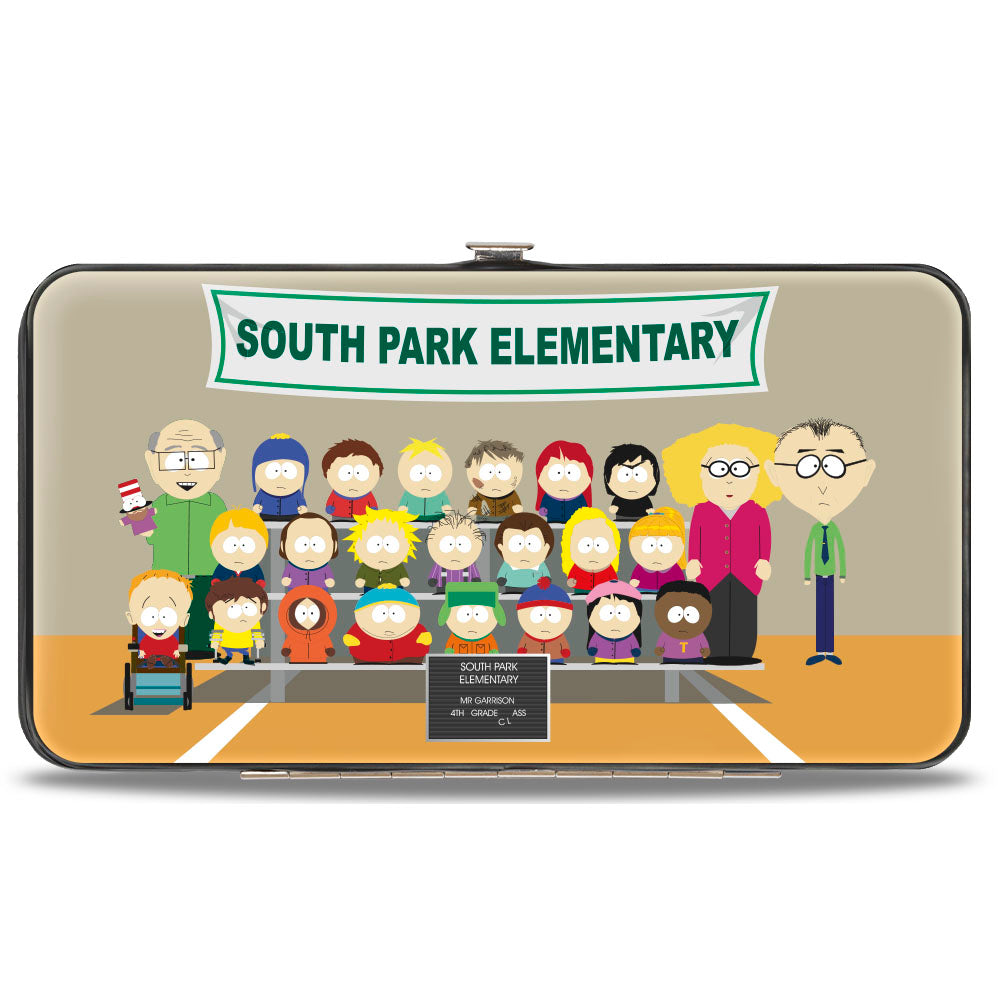 Hinged Wallet - SOUTH PARK ELEMENTARY 4th Grade Class Picture Hinged Wallets South Park