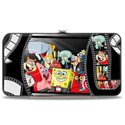 Hinged Wallet - SpongeBob Group on Red Carpet Film Strip Hinged Wallets SpongeBob SquarePants