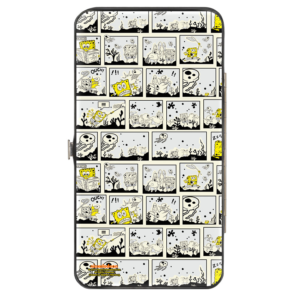 Hinged Wallet - SpongeBob Breakthrough Scene Blocks Hinged Wallets SpongeBob SquarePants