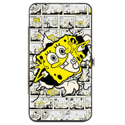 Hinged Wallet - SpongeBob Breakthrough Scene Blocks Hinged Wallets SpongeBob SquarePants