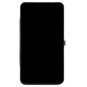 Hinged Wallet - Plain Black Hinged Wallets Buckle-Down