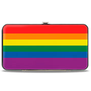 Hinged Wallet - Flag Pride Rainbow Hinged Wallets Buckle-Down