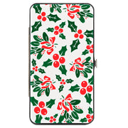Hinged Wallet - Holly & Mistletoe Hinged Wallets Buckle-Down