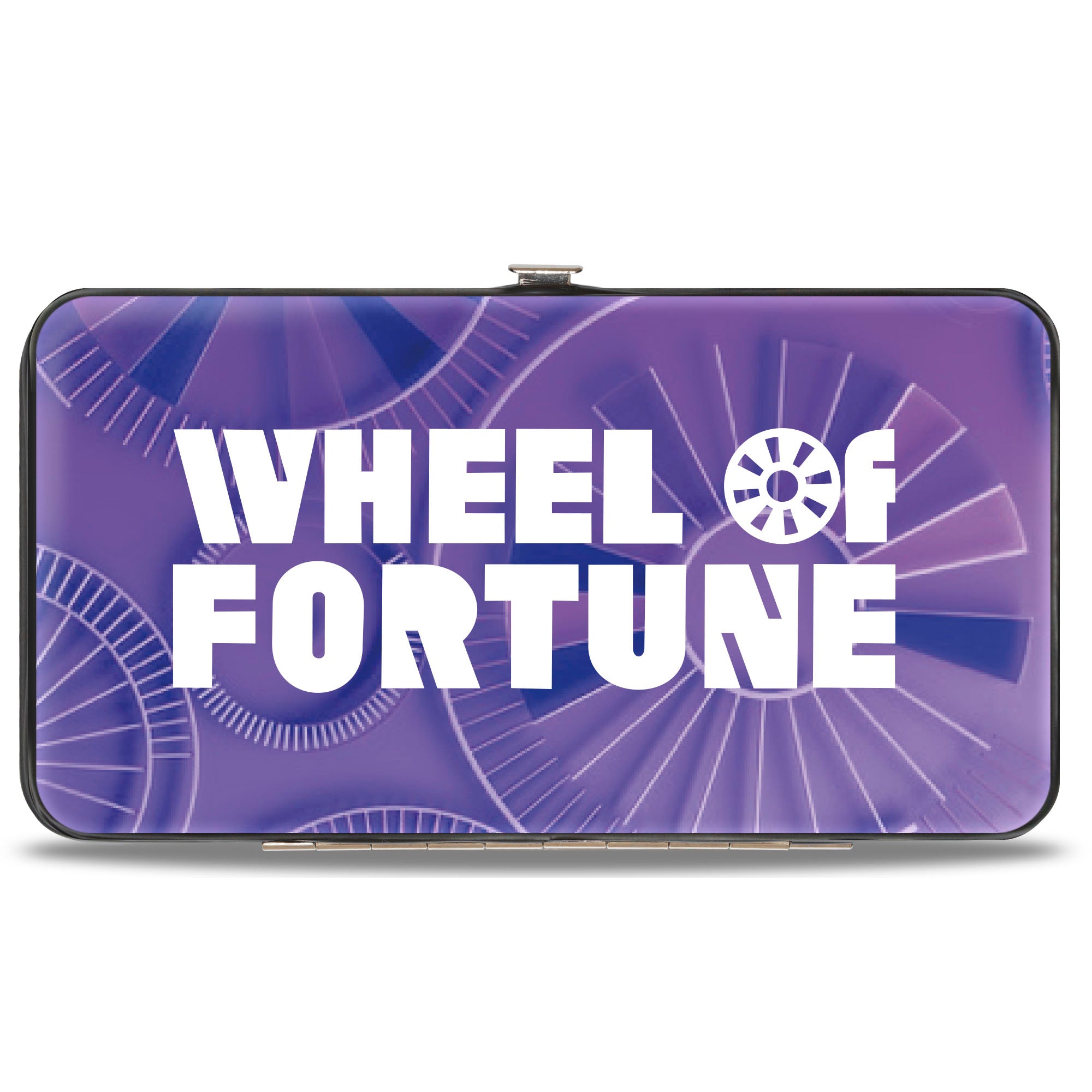 Hinged Wallet - WHEEL OF FORTUNE Wheels Blues/White Hinged Wallets Wheel of Fortune