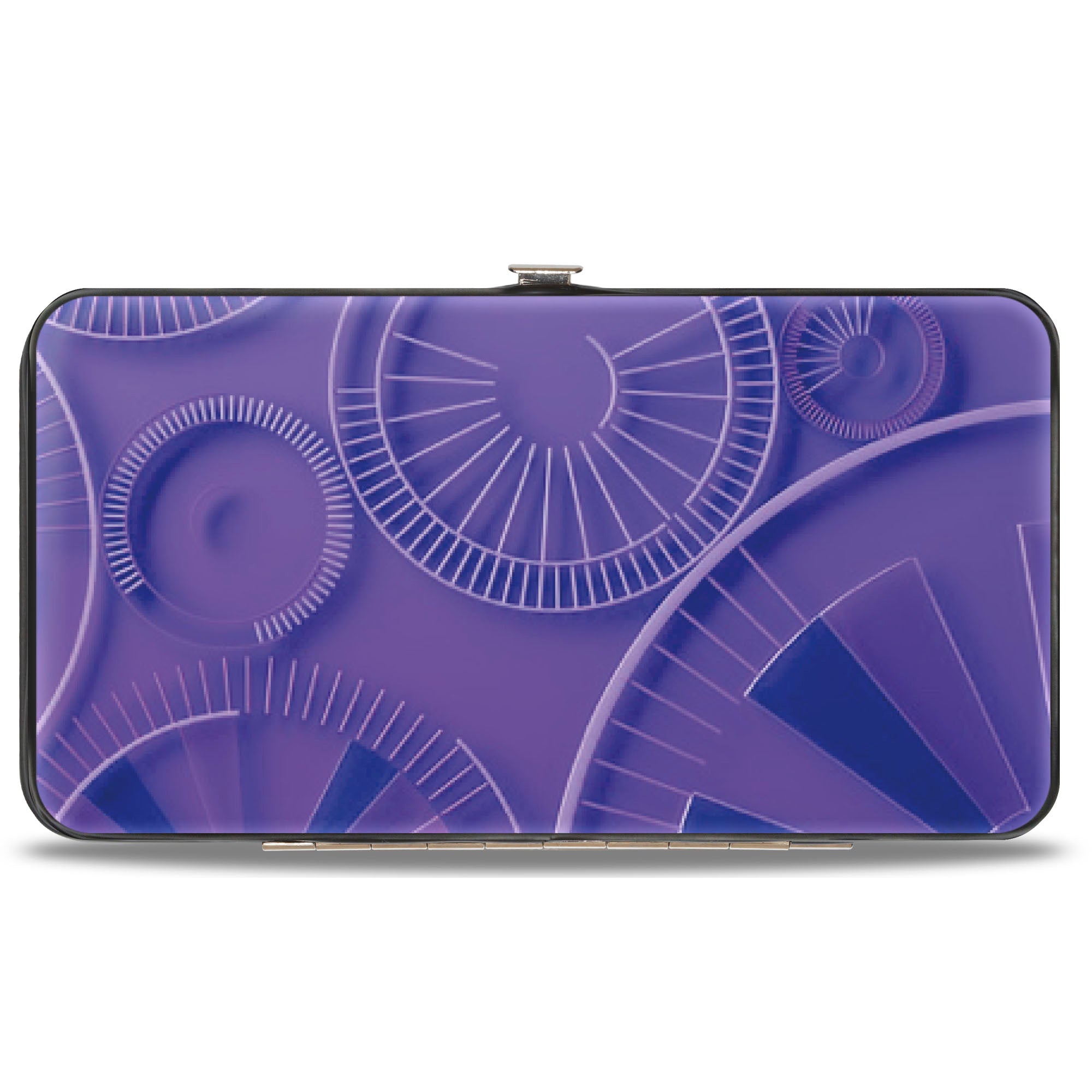 Hinged Wallet - WHEEL OF FORTUNE Wheels Blues/White Hinged Wallets Wheel of Fortune