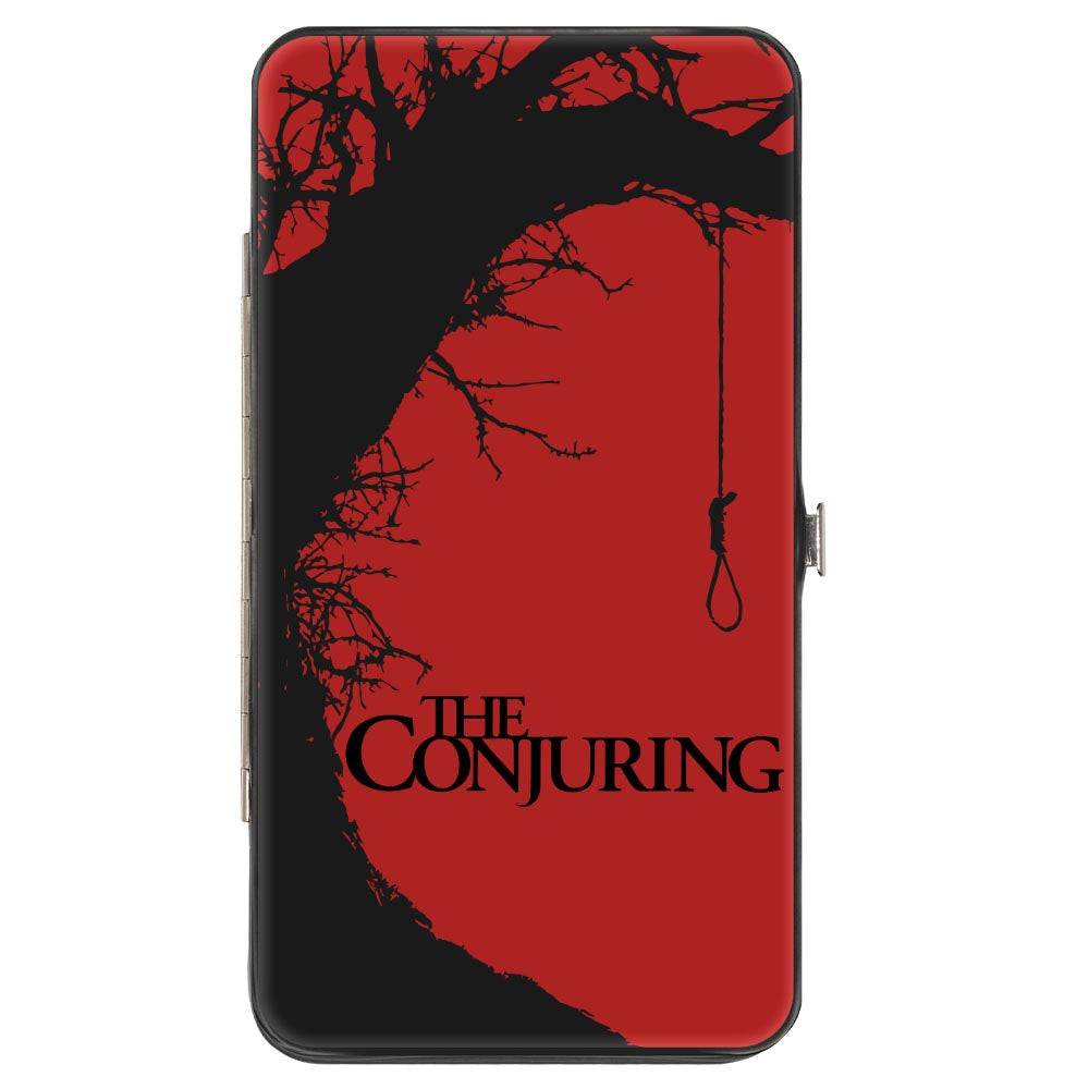 Hinged Wallet - THE CONJURING Tree and Scene Blocks Red/Black/White Hinged Wallets The Conjuring