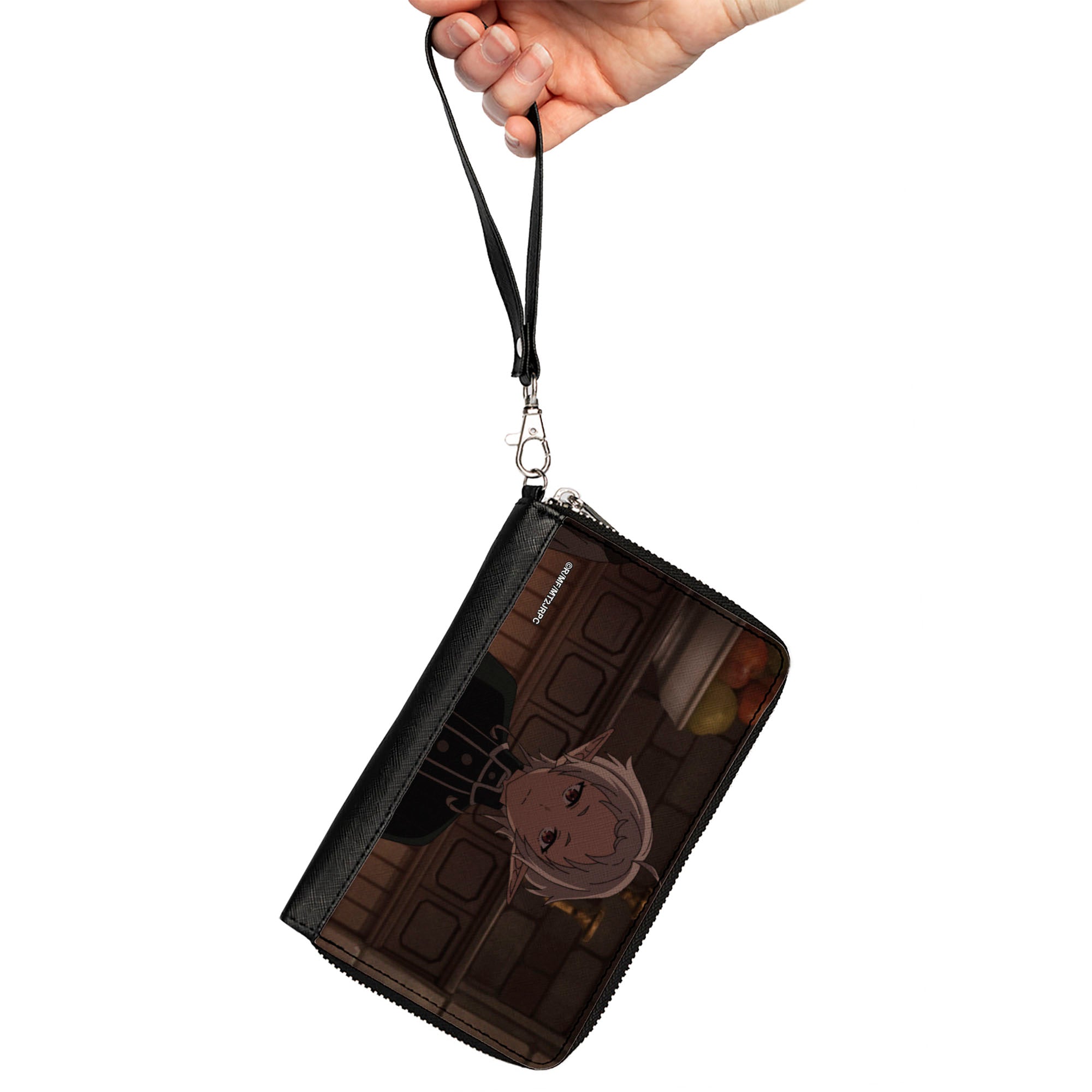PU Zip Around Wallet Rectangle - Mushoku Tensei Sylphiette Pose Clutch Zip Around Wallets Mushoku Tensei Jobless Reincarnation