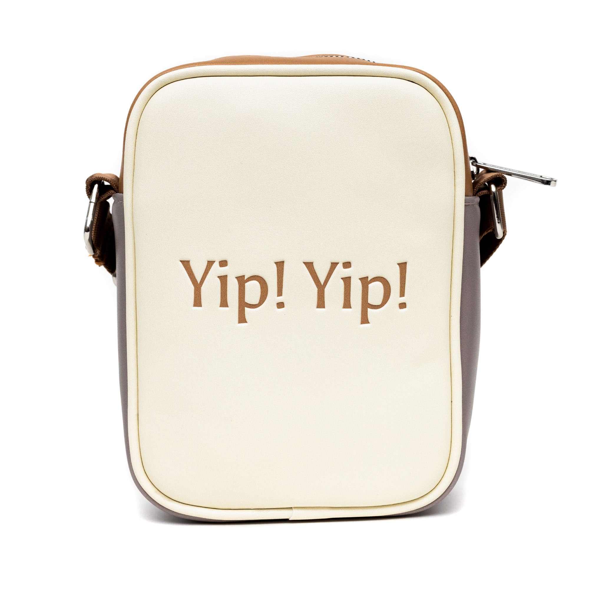 Nickelodeon Bag, Cross Body, Avatar the Last Airbender, Appa Face, Ivory, Vegan Leather Crossbody Bags Nickelodeon   