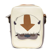 Nickelodeon Bag, Cross Body, Avatar the Last Airbender, Appa Face, Ivory, Vegan Leather Crossbody Bags Nickelodeon   