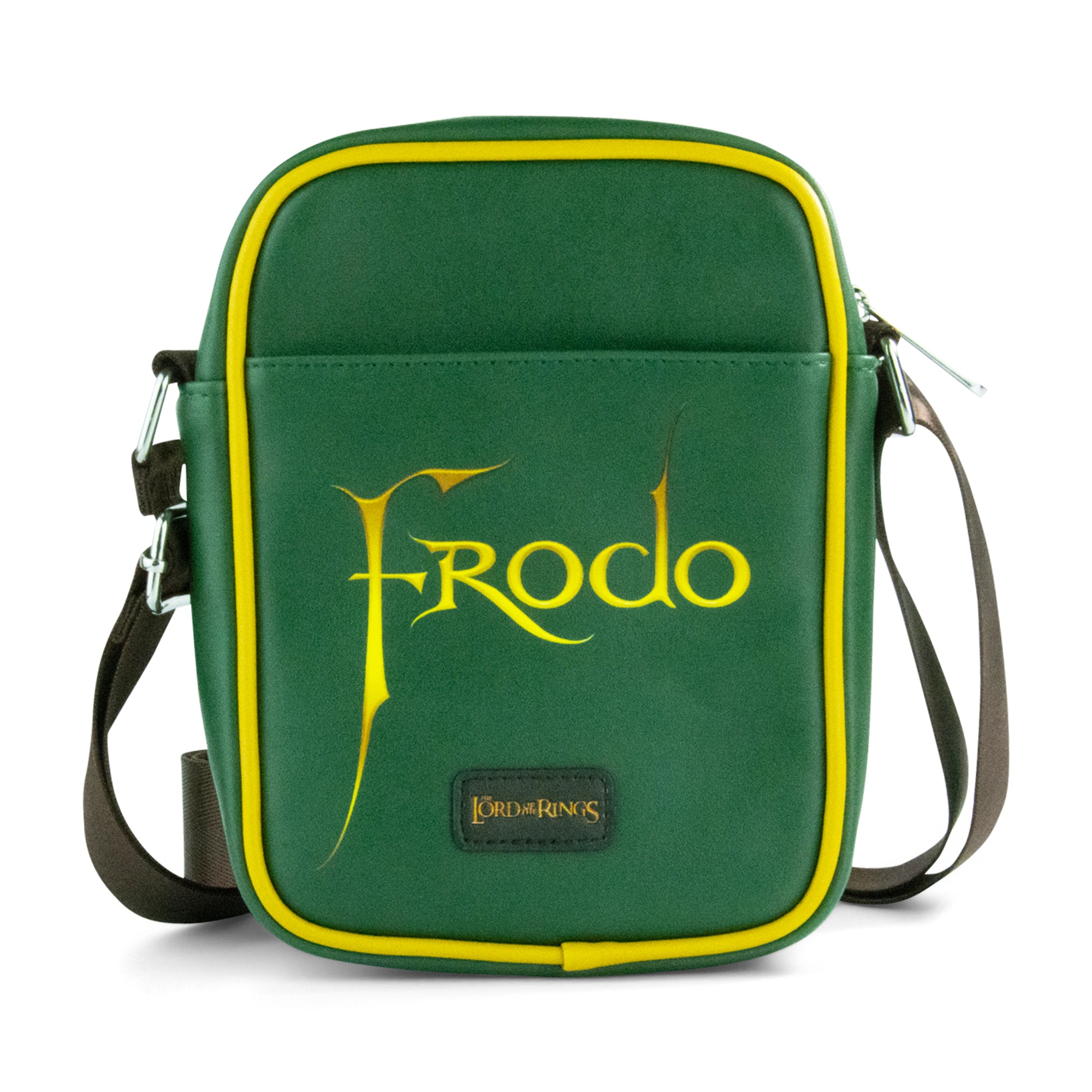 The Lord of the Rings Bag, Crossbody, The Lord of the Rings Frodo Cape Character Close Up, Vegan Leather Crossbody Bags The Lord of the Rings