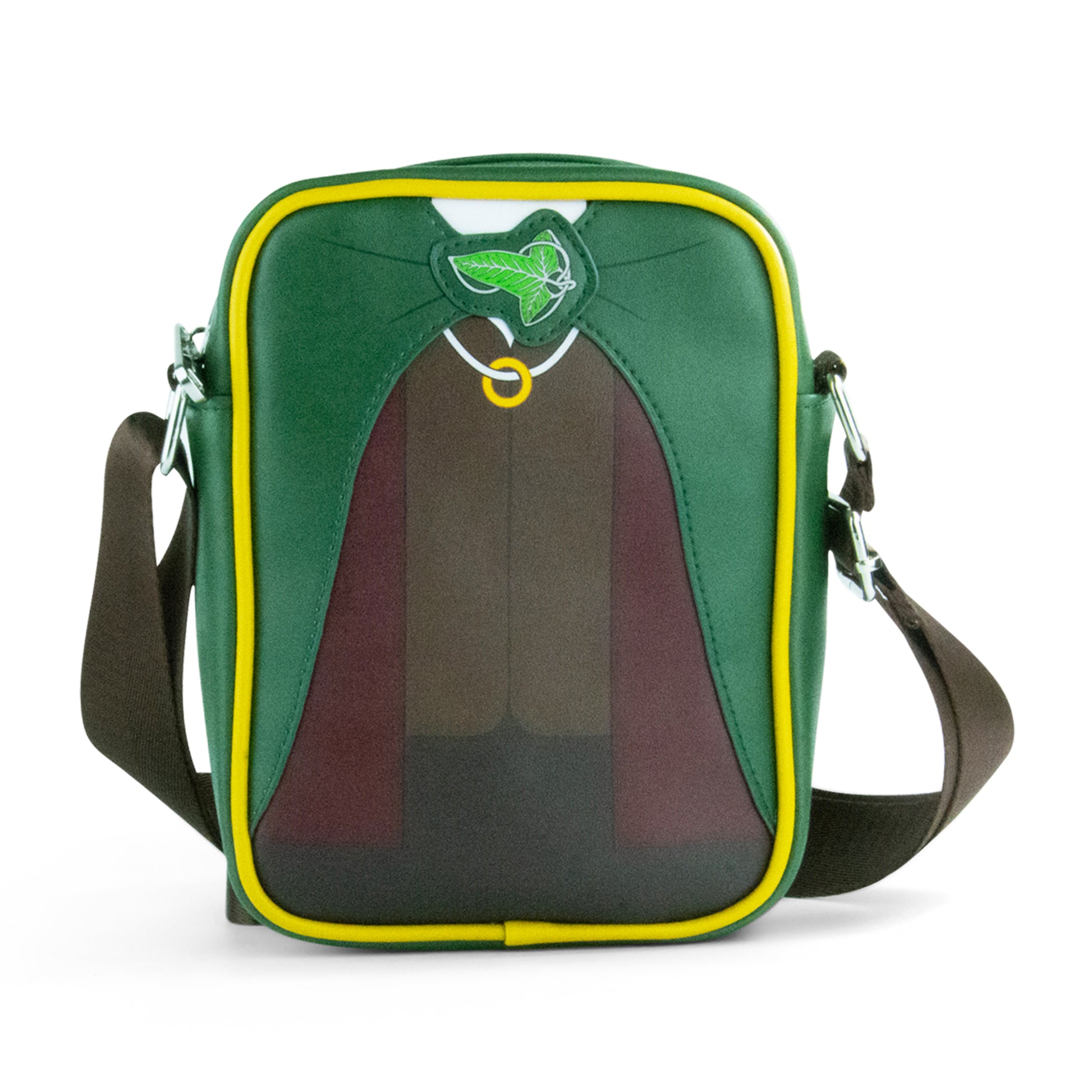 The Lord of the Rings Bag, Crossbody, The Lord of the Rings Frodo Cape Character Close Up, Vegan Leather Crossbody Bags The Lord of the Rings
