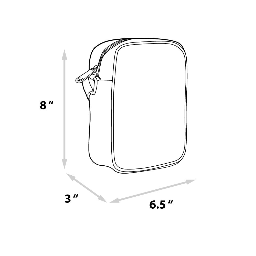 Cowboy Bebop Vegan Leather Crossbody Bag with Adjustable Strap, Cowboy Bebop Faye and Spike Pose with Scenes Crossbody Bags Cowboy Bebop