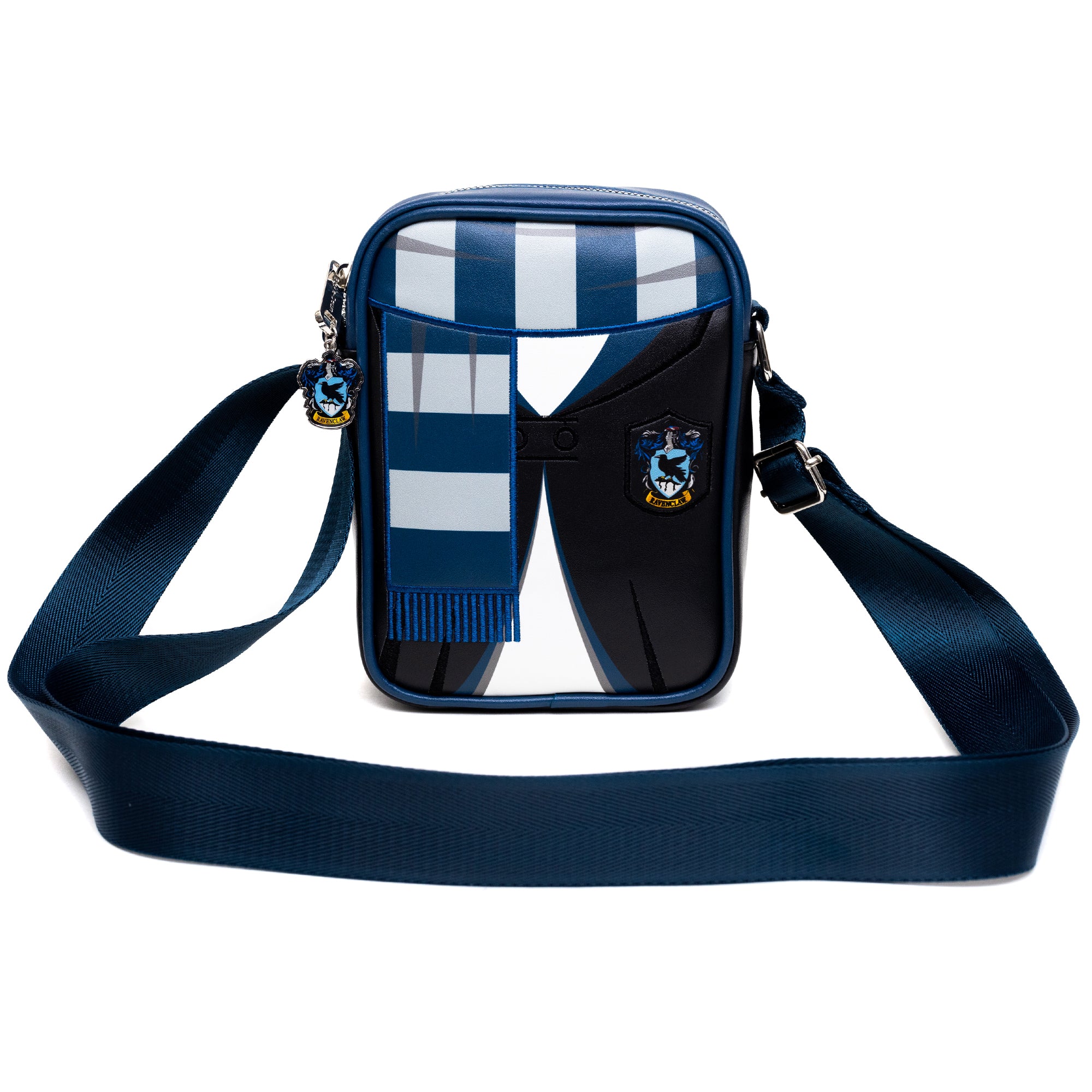 The Wizarding World of Harry Potter Bag, Cross Body, Harry Potter Hogwarts School Ravenclaw Uniform Embroidered, Vegan Leather Crossbody Bags Harry Potter
