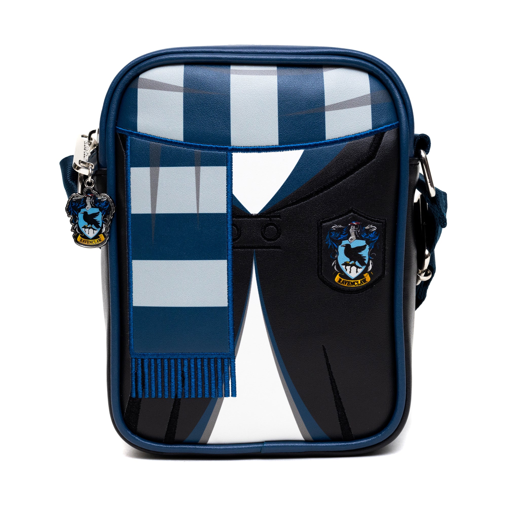 The Wizarding World of Harry Potter Bag, Cross Body, Harry Potter Hogwarts School Ravenclaw Uniform Embroidered, Vegan Leather Crossbody Bags The Wizarding World of Harry Potter   