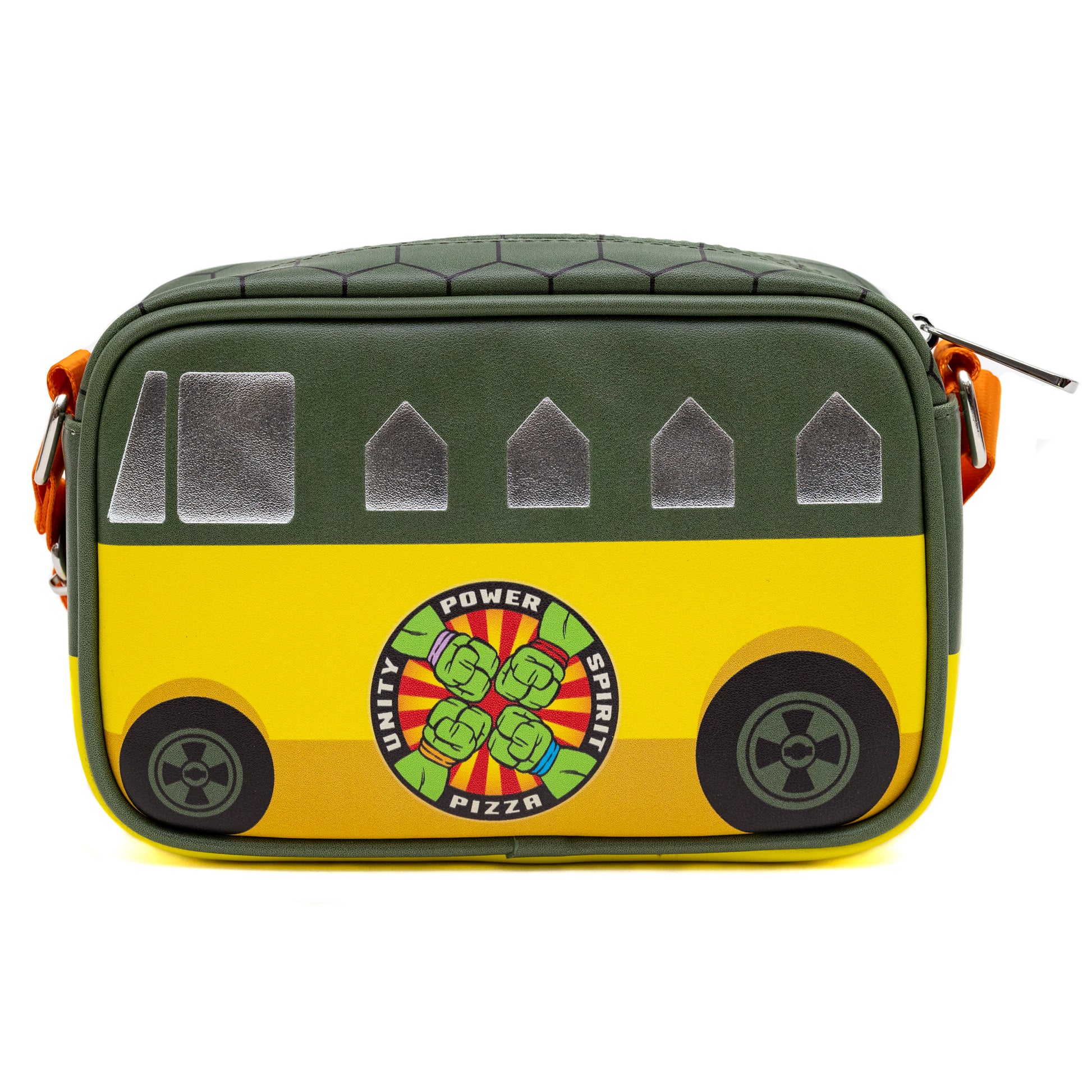 Nickelodeon Bag, Cross Body, Teenage Mutant Ninja Turtles Party Van, Vegan Leather Crossbody Bags Nickelodeon   