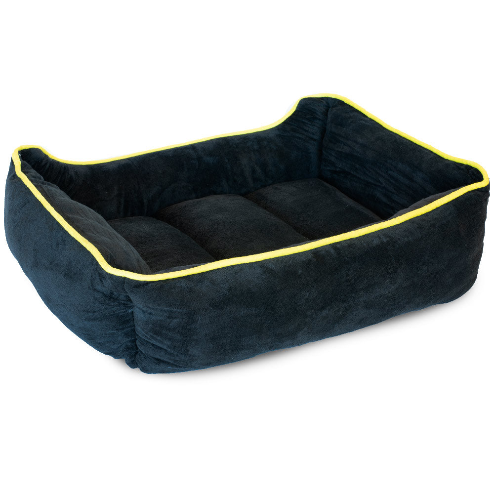 Pet Bed - Batman Black Yellow Black Pet Beds DC Comics   