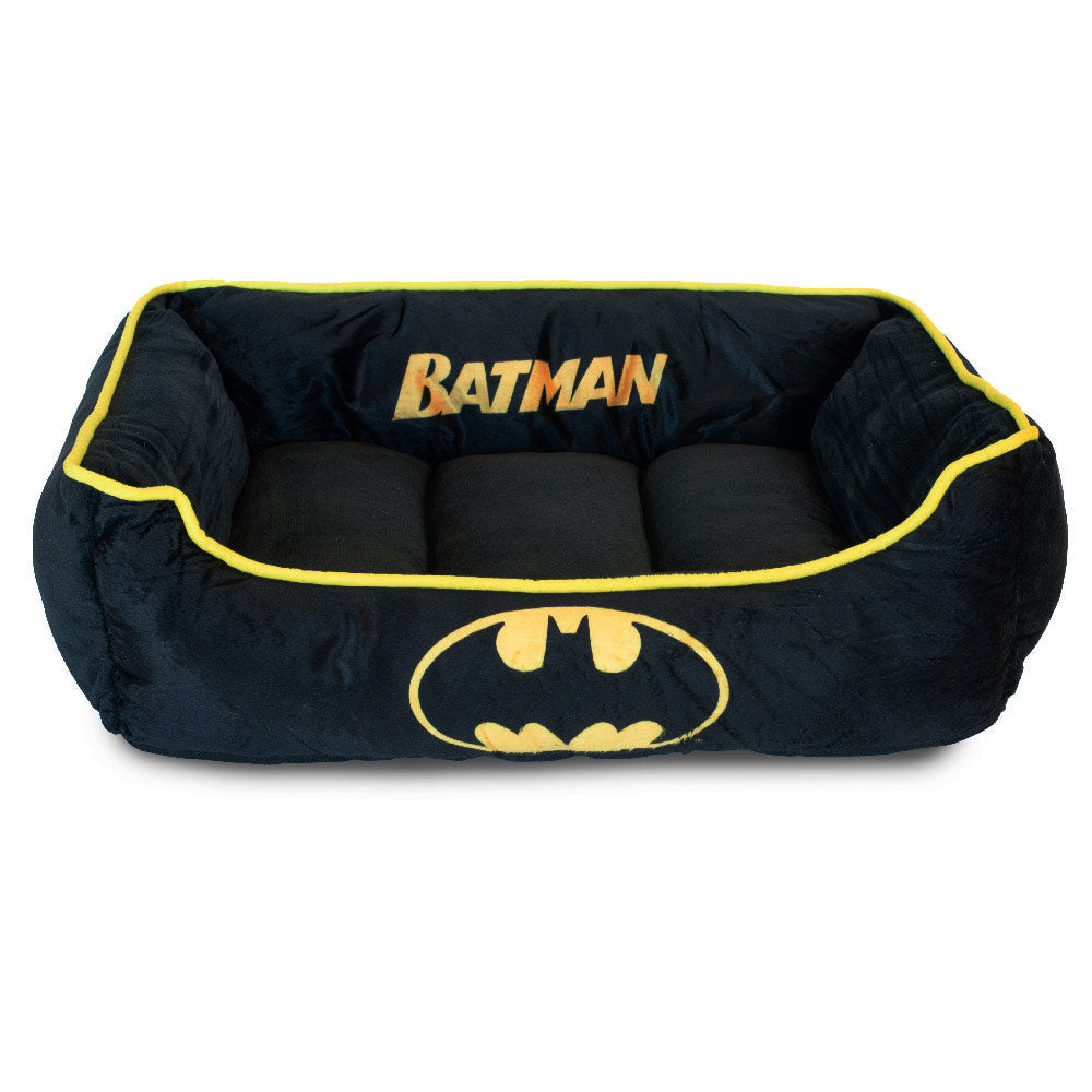 Pet Bed - Batman Black Yellow Black Pet Beds DC Comics   