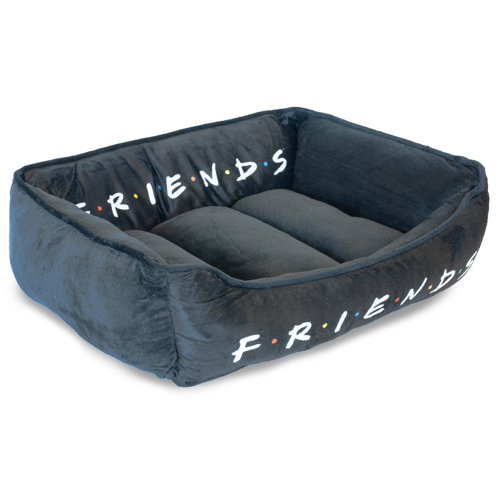 Pet Bed - FRIENDS Black White Multi Color Pet Beds Friends   