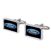 Cufflink Set - Ford Oval Logo FCG Black/Blue Cufflinks Ford   