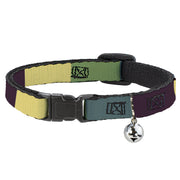 Breakaway Cat Collar with Bell - Summer Essentials Color Block 5 Breakaway Cat Collars Buckle-Down   