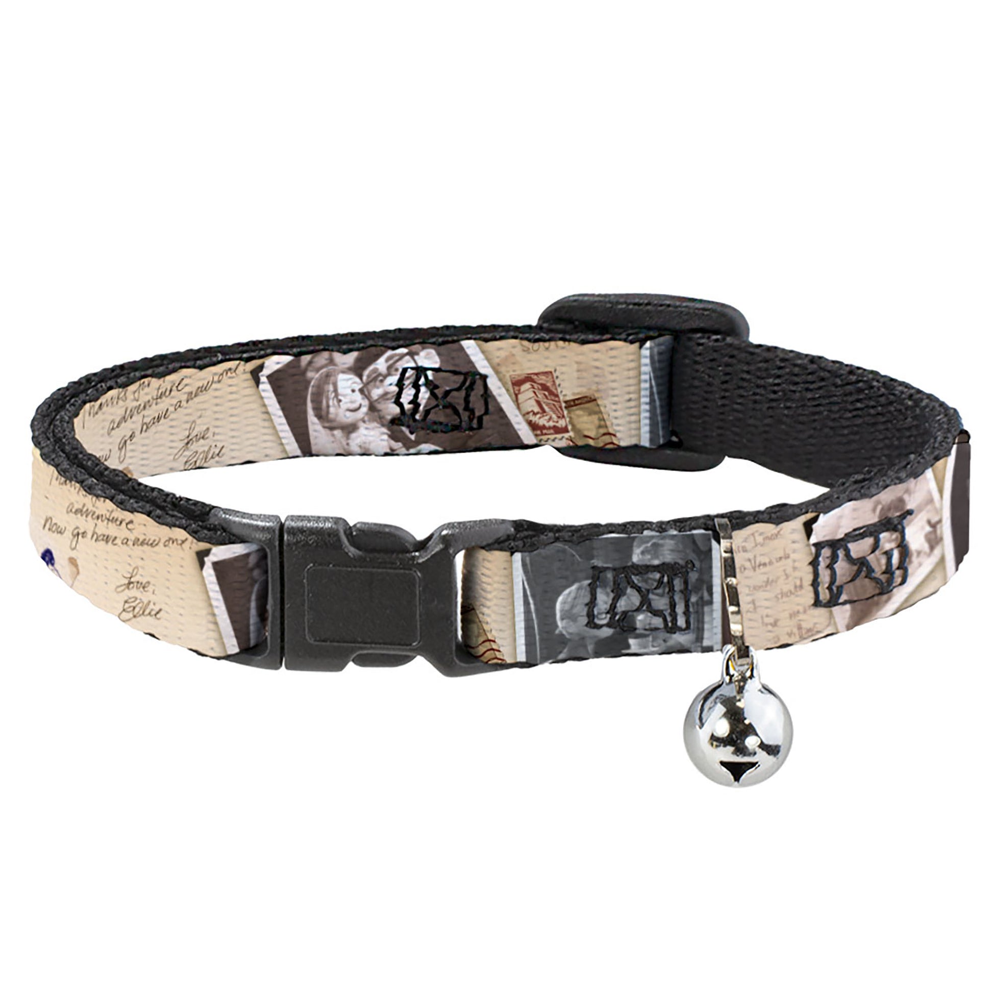 Breakaway Cat Collar with Bell - Up Adventure Book Snapshots/Post Cards Breakaway Cat Collars Disney   