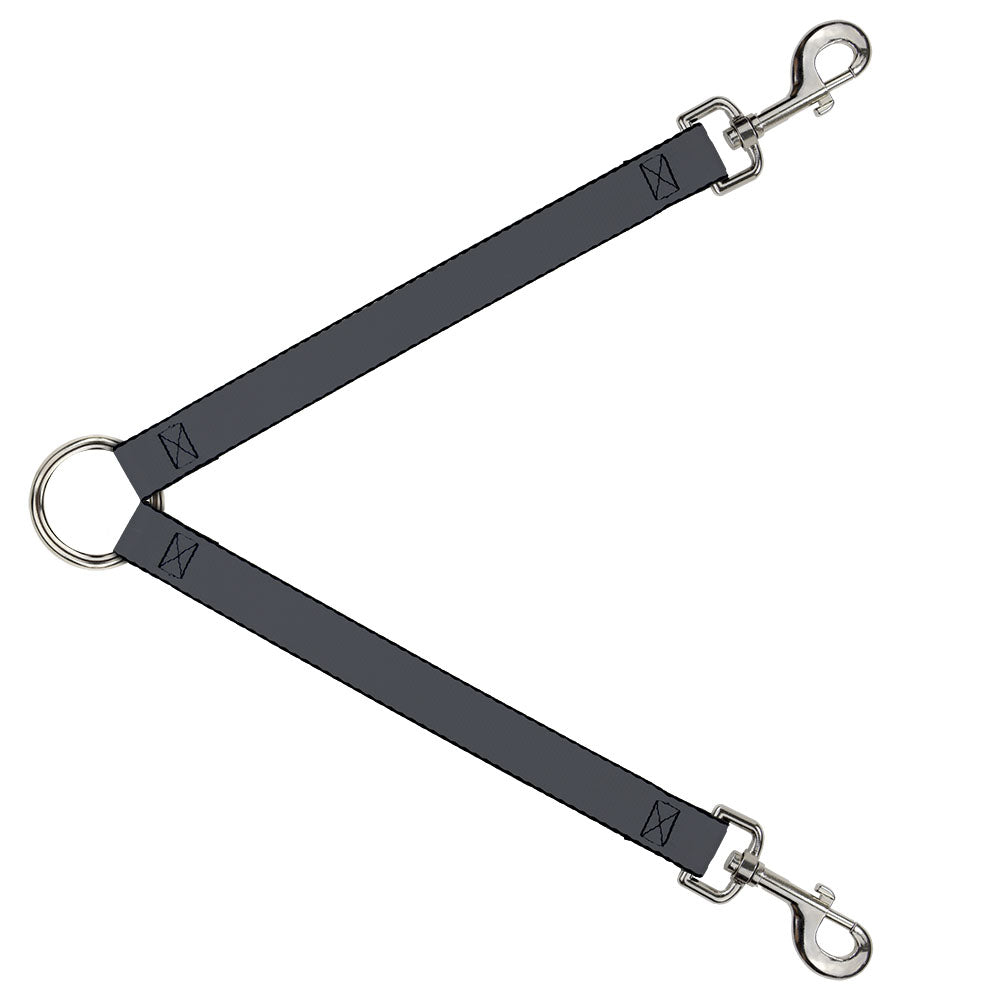Dog Leash Splitter - Charcoal Dog Leash Splitters Buckle-Down   
