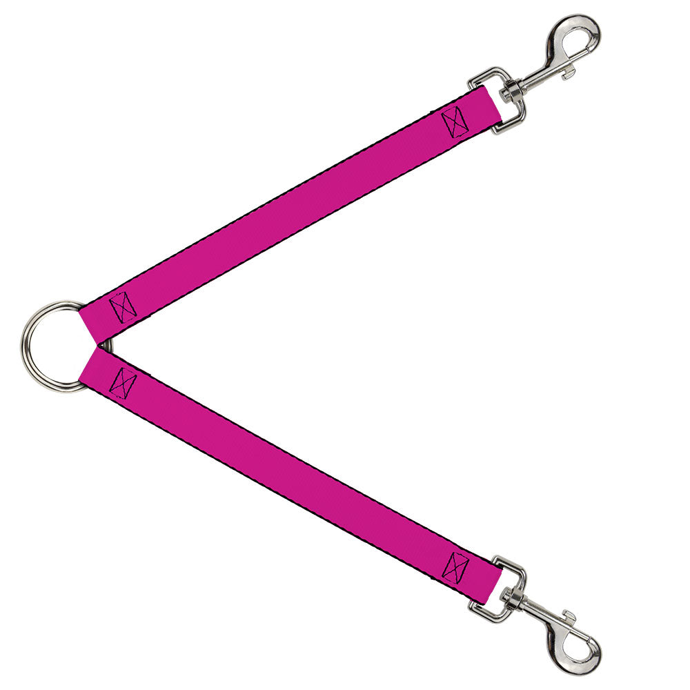 Dog Leash Splitter - Fuchsia Dog Leash Splitters Buckle-Down   