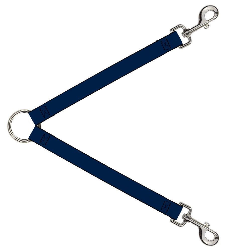 Dog Leash Splitter - Navy Dog Leash Splitters Buckle-Down   