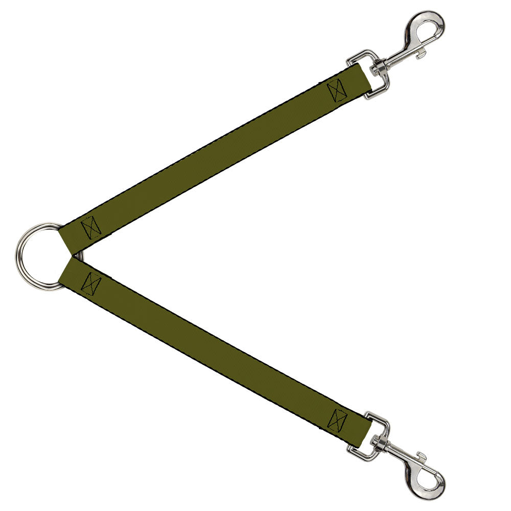 Dog Leash Splitter - Olive Dog Leash Splitters Buckle-Down   